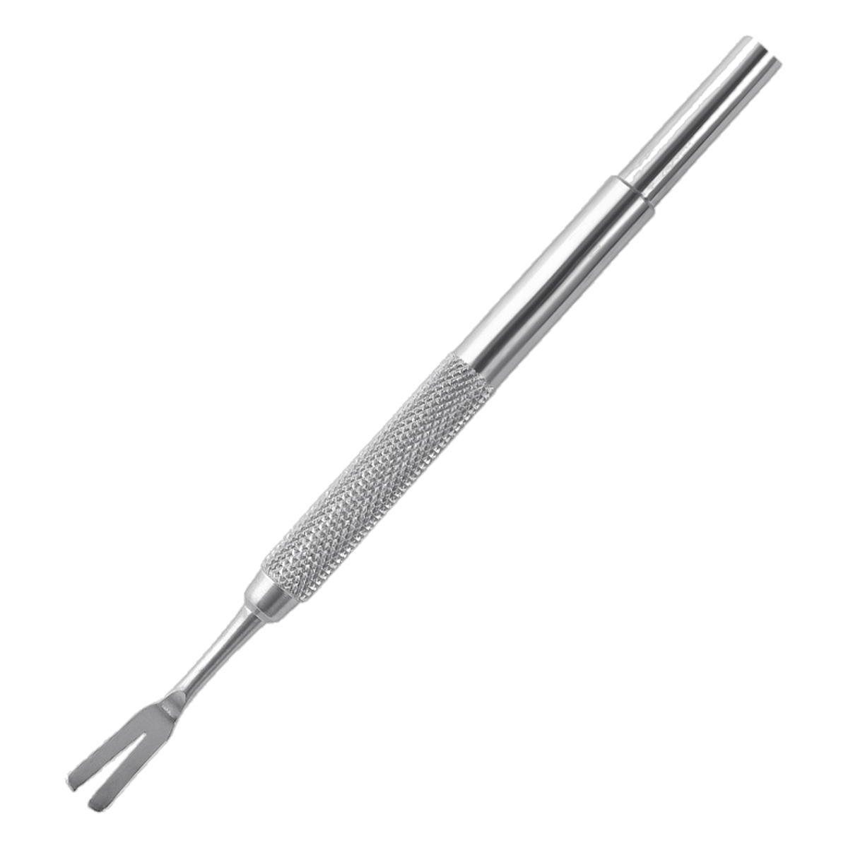 Stainless steel fine-tipped tick remover
